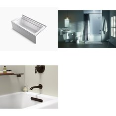 Pallet – 3 Pcs – Hardware, Kitchen & Bath Fixtures – Customer Returns – Kohler