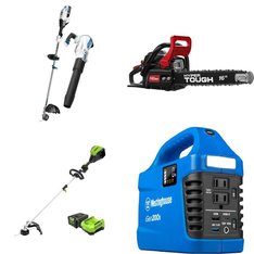 Pallet - 21 Pcs - Trimmers & Edgers, Hedge Clippers & Chainsaws, Other - Customer Returns - Hyper Tough, WESTINGHOUSE, Hart, GreenWorks Tools
