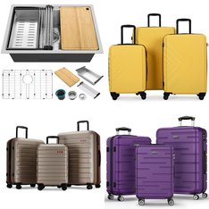 Pallet – 19 Pcs – Unsorted, Luggage, Living Room, Kids – Customer Returns – SEGMART, Behost, Blarity, Ginza Travel