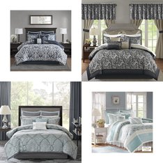 3 Pallets - 149 Pcs - Curtains & Window Coverings, Bedding Sets, Rugs & Mats - Like New or New Customer Returns - JC Penney