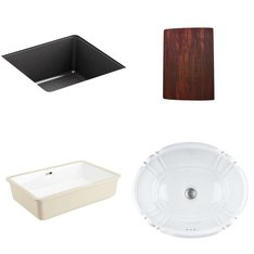 Pallet - 51 Pcs - Kitchen & Bath Fixtures, Hardware, Kitchen & Dining, Cleaning Supplies - Customer Returns - Kohler, ELKAY, Blanco, Miseno