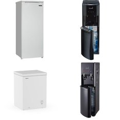 Pallet - 7 Pcs - Bar Refrigerators & Water Coolers, Freezers, Refrigerators - Customer Returns - Primo Water, Galanz, Primo, HISENSE