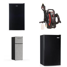 Pallet - 8 Pcs - Refrigerators, Pressure Washers, Freezers - Customer Returns - Galanz, Hyper Tough, HISENSE, Igloo