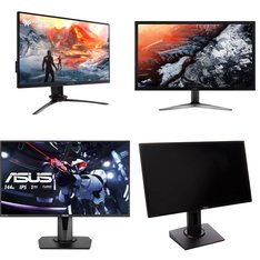 Pallet - 31 Pcs - Monitors - Damaged / Missing Parts / Tested NOT WORKING - Samsung, ACER, LG, Asus