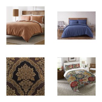 CLEARANCE! 6 Pallets – 1434 Pcs – Rugs & Mats, Curtains & Window Coverings, Sheets, Pillowcases & Bed Skirts, Bedding Sets – Mixed Conditions – Unmanifested Home, Window, and Rugs, Asstd National Brand, Madison Park, Regal Home Collections, Inc.