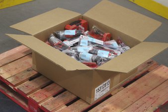 3 Parcel Boxes – 300 Pcs – Tool Accessories, Power Tools – Conditionally Assessed Milwaukee Tools Returns (Conditions in Manifest)