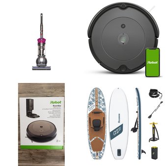 Pallet – 29 Pcs – Vacuums, Automotive Accessories – Damaged / Missing Parts / Tested NOT WORKING – Shark, Tineco, iRobot, EverStart