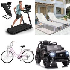 Pallet - 7 Pcs - Patio, Exercise & Fitness, Cycling & Bicycles, Camping & Hiking - Customer Returns - Ktaxon, Funtok, LACOO, SEGMART