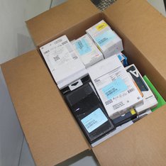 1 Parcel Box Box- 36 Pcs - Other, Samsung - Customer Returns (Plug and Play Tested) - Motorola, TCL, AT & T, Samsung - Walmart