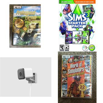 Clearance! 3 Pallets – 474 Pcs – Games, Sony, Software, Security & Surveillance – Customer Returns – Avanquest, Electronic Arts, onn., Onn