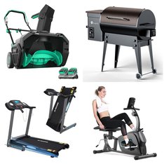 Pallet - 4 Pcs - Exercise & Fitness, Grills & Outdoor Cooking, Snow Removal - Customer Returns - MaxKare, KingChii, LiTHELi