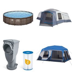 6 Pallets - 157 Pcs - Camping & Hiking, Patio, Pools & Water Fun - Customer Returns - Ozark Trail, Coleman, Ozark, Igloo