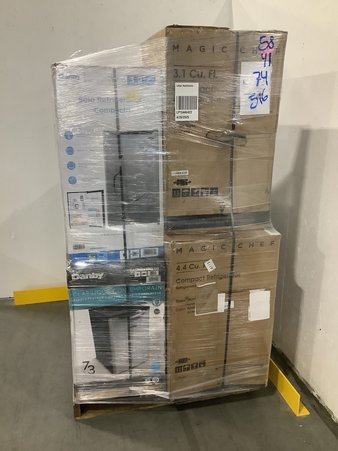 1 Pallets – 7 Pcs – Refrigerators, Bar Refrigerators & Water Coolers – Untested Customer Returns – Major Retailer