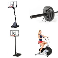 CLEARANCE! Pallet – 8 Pcs – Outdoor Sports, Exercise & Fitness – Customer Returns – Lifetime, Body Max, CAP Barbell, SKLZ