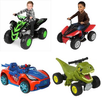 Pallet – 4 Pcs – Vehicles – Customer Returns – Adventure Force, Dynacraft, Spider-Man, YAMAHA