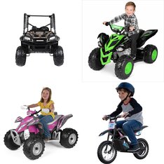 Pallet - 8 Pcs - Vehicles, Outdoor Sports - Customer Returns - Adventure Force, Razor, Peg Perego, YAMAHA