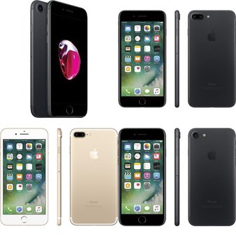 8 Pcs – Apple iPhone 7 – Refurbished (GRADE B – Locked) – Models: MN9H2LL/A, MNC32LL/A, MN4A2LL/A – TF, MN8K2LL/A – TF