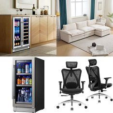Pallet - 7 Pcs - Refrigerators, Living Room, Vacuums, Dining Room & Kitchen - Customer Returns - Behost, Ca'Lefort, INSE, Ktaxon