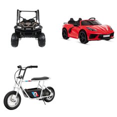 Pallet – 4 Pcs – Outdoor Sports, Powered, Vehicles – Customer Returns – Realtree, Razor, Huffy