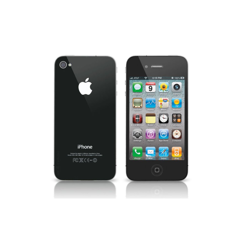 Apple Iphone 4s 16gb Black 3g Cellular At T Mc922ll A Unlocked Certified Refurbished Directliquidation