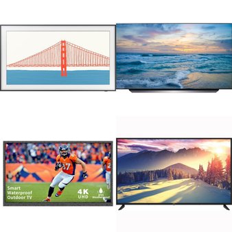 Pallet – 8 Pcs – LED & LCD – Damaged / Missing Parts / Tested NOT WORKING – Samsung, SANSUI, RCA, Sylvox