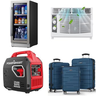 Pallet – 9 Pcs – Bedroom, Unsorted, Bar Refrigerators & Water Coolers, Vacuums – Customer Returns – Novashion, Ca’Lefort, INSE, Ktaxon