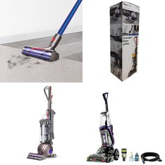 Pallet – 19 Pcs – Vacuums – Damaged / Missing Parts / Tested NOT WORKING – Dyson, Bissell, Shark, Bissell Homecare