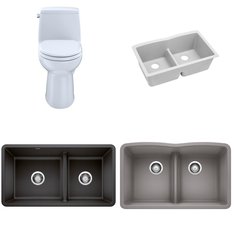 Pallet - 16 Pcs - Hardware, Kitchen & Bath Fixtures, Bathroom - Customer Returns - Kohler, Toto, Blanco, ELKAY