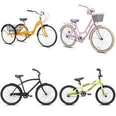 CLEARANCE! Pallet - 8 Pcs - Cycling & Bicycles - Overstock - Huffy, Kent Bicycles