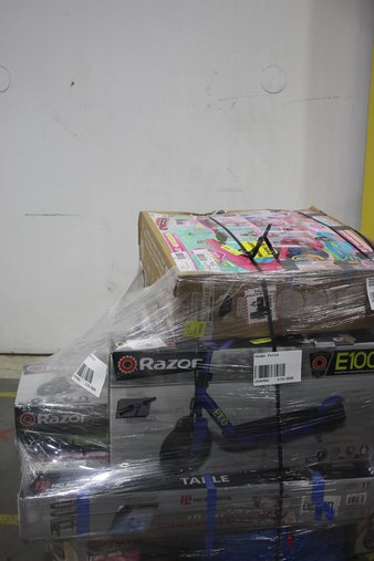 12 Pallets – 201 Pcs – Powered, Optics / Binoculars, Outdoor Sports, Leaf Blowers & Vaccums – Untested Customer Returns – Walmart