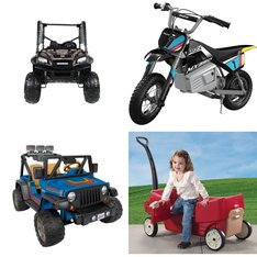Pallet - 5 Pcs - Vehicles, Outdoor Sports - Customer Returns - Razor, Realtree, Mattel, Step2