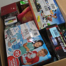 1 Parcel Box - 20 Pcs - Action Figures, Stuffed Animals, Not Powered - OPEN BOX UNTESTED RETURNS - Walmart