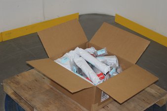 Box – 65 Pcs – Batteries, Tool Accessories – Untested Customer Returns – Milwaukee, Builders World Wholesale Distribution