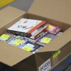 1 Parcel Box - 87 Pcs - DVD Discs, Ink, Toner, Accessories & Supplies, Music CDs/Vinyl/Tapes, Other - NEW/SEALED Products - Walmart