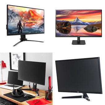 Pallet – 41 Pcs – Monitors – Customer Returns – Onn, ACER, LG, HP