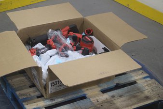 1 Parcel Box – 18 Pcs – Milwaukee Power Tools – Untested Customer Returns – Major Retailer