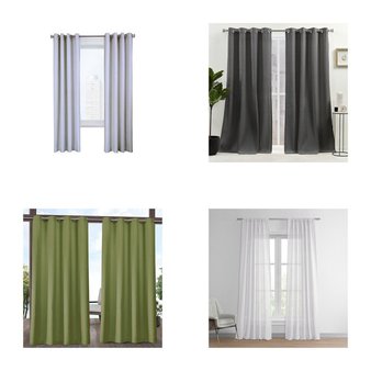 Pallet – 234 Pcs – Curtains & Window Coverings, Earrings – Mixed Conditions – Eclipse, Sun Zero, Fieldcrest, Waverly