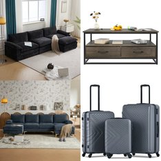 Pallet - 10 Pcs - Unsorted, Living Room, Luggage, Dining Room & Kitchen - Customer Returns - Ktaxon, Travelhouse, Homfa, LIFETIME PRODUCTS