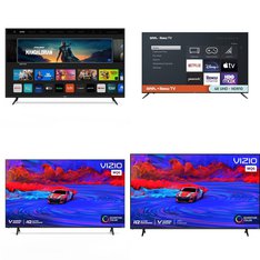 64 Pcs – LED/LCD TVs – Refurbished (GRADE A, GRADE B) – VIZIO, Samsung, LG, Onn