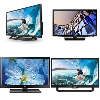 Clearance! 75 Pcs – LED/LCD TVs (19″ – 24″) – Refurbished (GRADE A – No Remote) – ELEMENT, RCA, Samsung, VIZIO