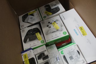 1 Parcel Box – 54 Pcs – Batteries & Chargers, Cables & Adapters – OPEN BOX UNTESTED RETURNS – Walmart
