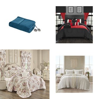 Pallet – 56 Pcs – Bedding Sets – Like New – Madison Park, Casual Comfort, Home Essence, Beautyrest