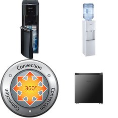Pallet - 11 Pcs - Bar Refrigerators & Water Coolers, Freezers, Heaters - Customer Returns - Primo Water, HISENSE, Dyna-Glo