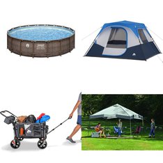 Pallet - 13 Pcs - Camping & Hiking, Firearms, Pools & Water Fun - Customer Returns - Ozark Trail, Crosman, Coleman, Igloo