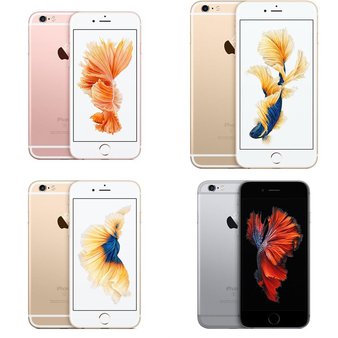 11 Pcs – Apple iPhone 6S – Refurbished (GRADE C – Unlocked) – Models: 3A511LL/A, 3A510LL/A, 3A550LL/A, MKRC2LL/A – Smartphones
