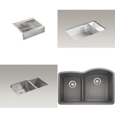 Pallet - 10 Pcs - Kitchen & Bath Fixtures, Hardware, Books - Customer Returns - Kohler, Miseno, Blanco, Toto