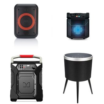 Pallet – 40 Pcs – Portable Speakers, Speakers, Other – Customer Returns – Onn, Monster, ION Audio, Klipsch