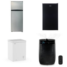 CLEARANCE! Pallet - 5 Pcs - Refrigerators, Humidifiers / De-Humidifiers, Freezers - Customer Returns - Galanz, Frigidaire, HoMedics, HISENSE