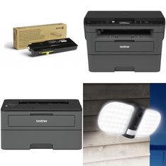 Pallet - 195 Pcs - Ink, Toner, Accessories & Supplies, Cordless / Corded Phones, Security & Surveillance - Open Box Customer Returns - HP, Canon, VTECH, Xerox