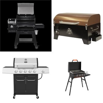 Pallet – 4 Pcs – Grills & Outdoor Cooking – Customer Returns – Dansons, Blackstone, Expert Grill, Pit Boss